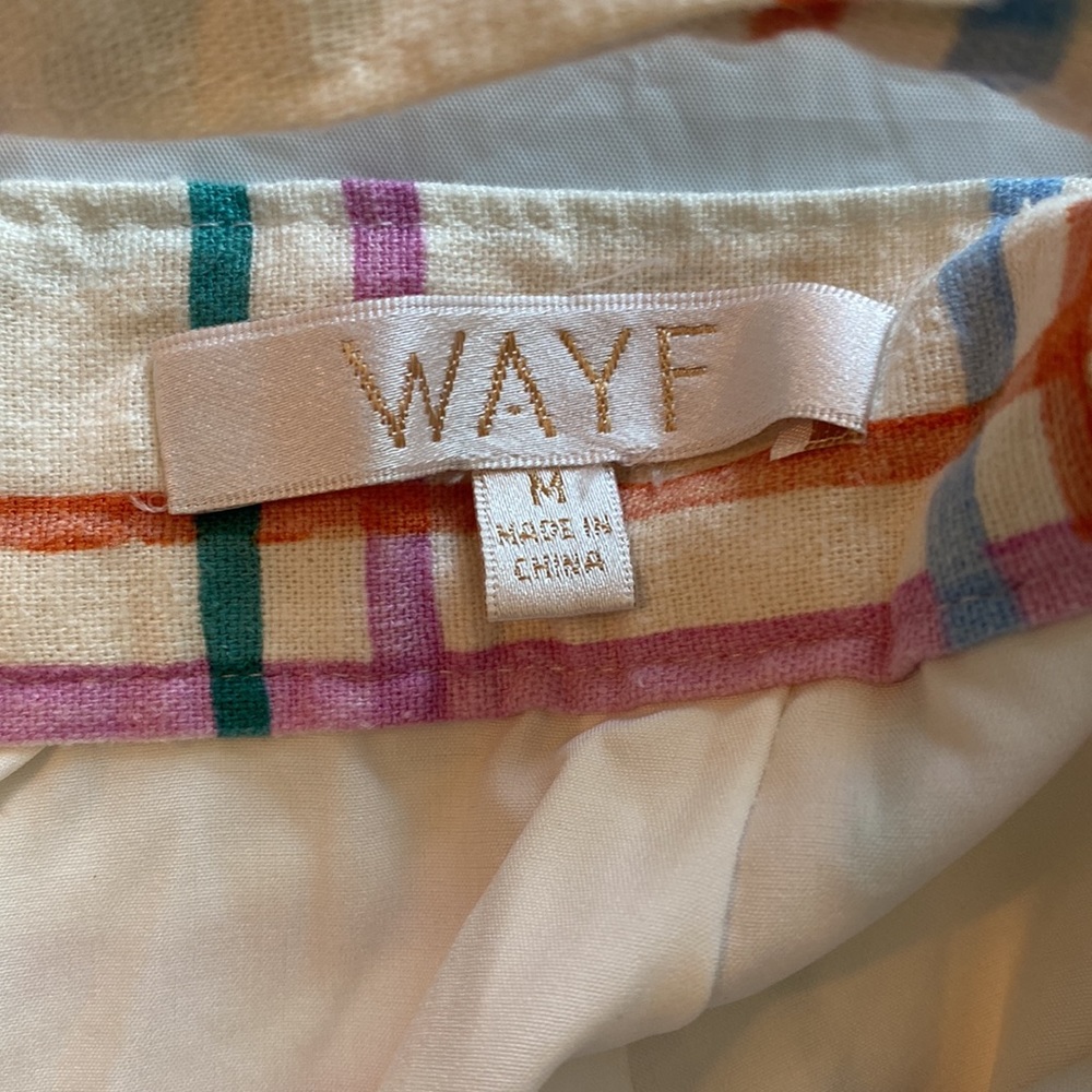 WayF Womens Plaid Shorts Size Medium - Picture 3 of 5